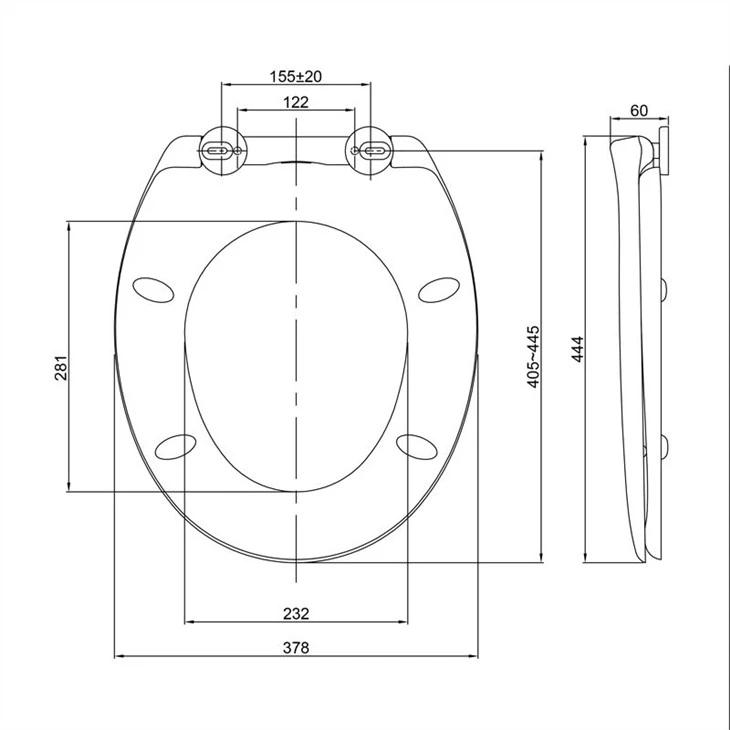 decorative toilet seats amazon