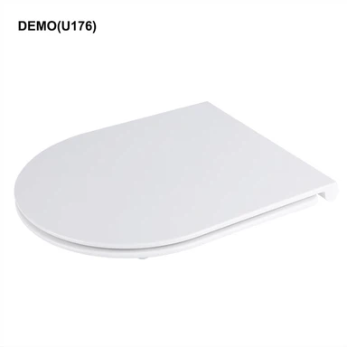 ঢাকনা সহ U আকৃতির টয়লেট সিট