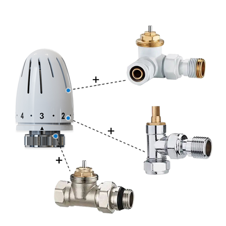 radiator thermostatic head only